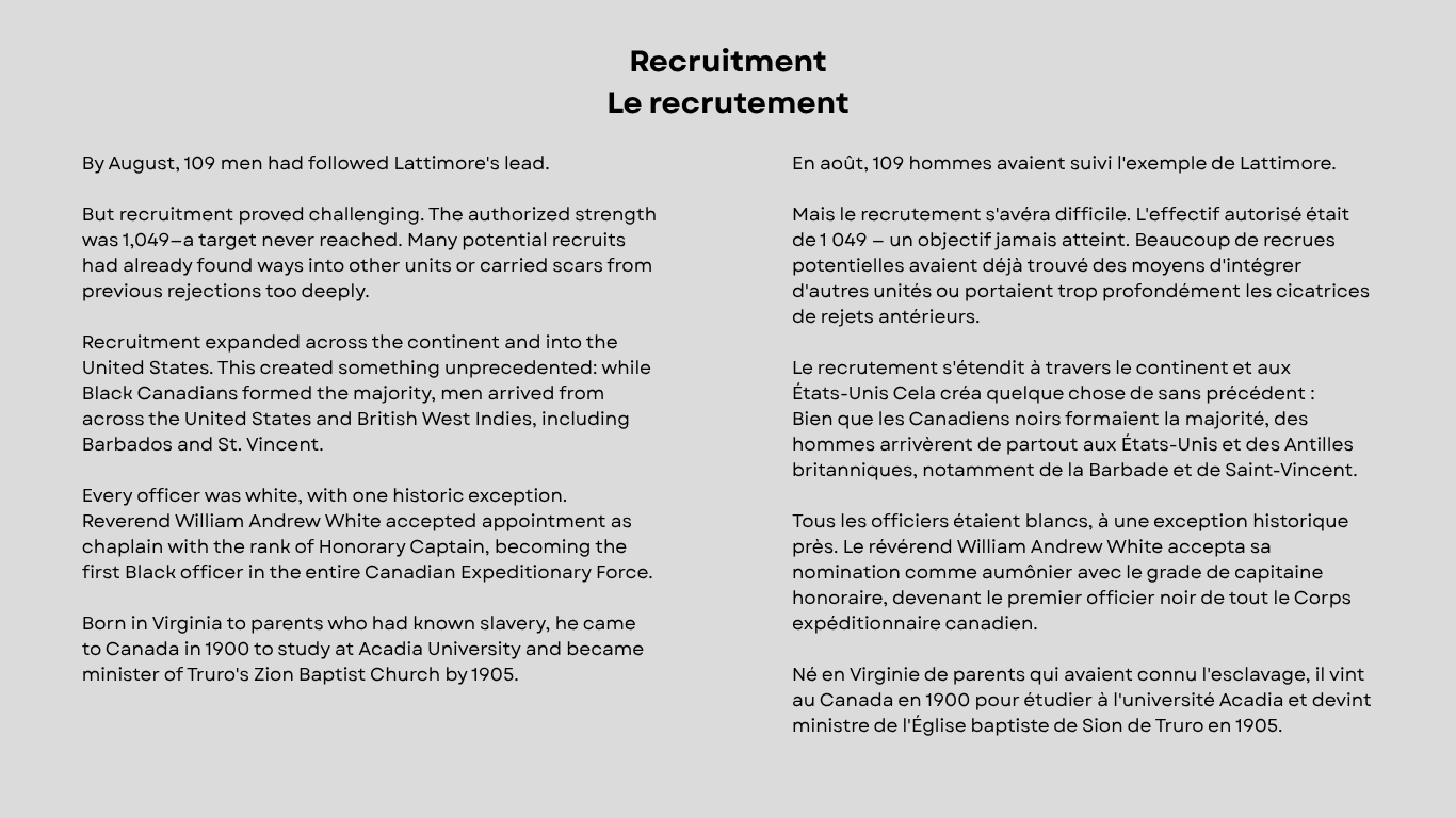 Recruitment