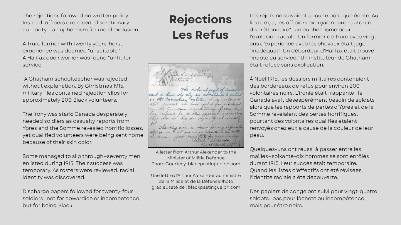 Rejections