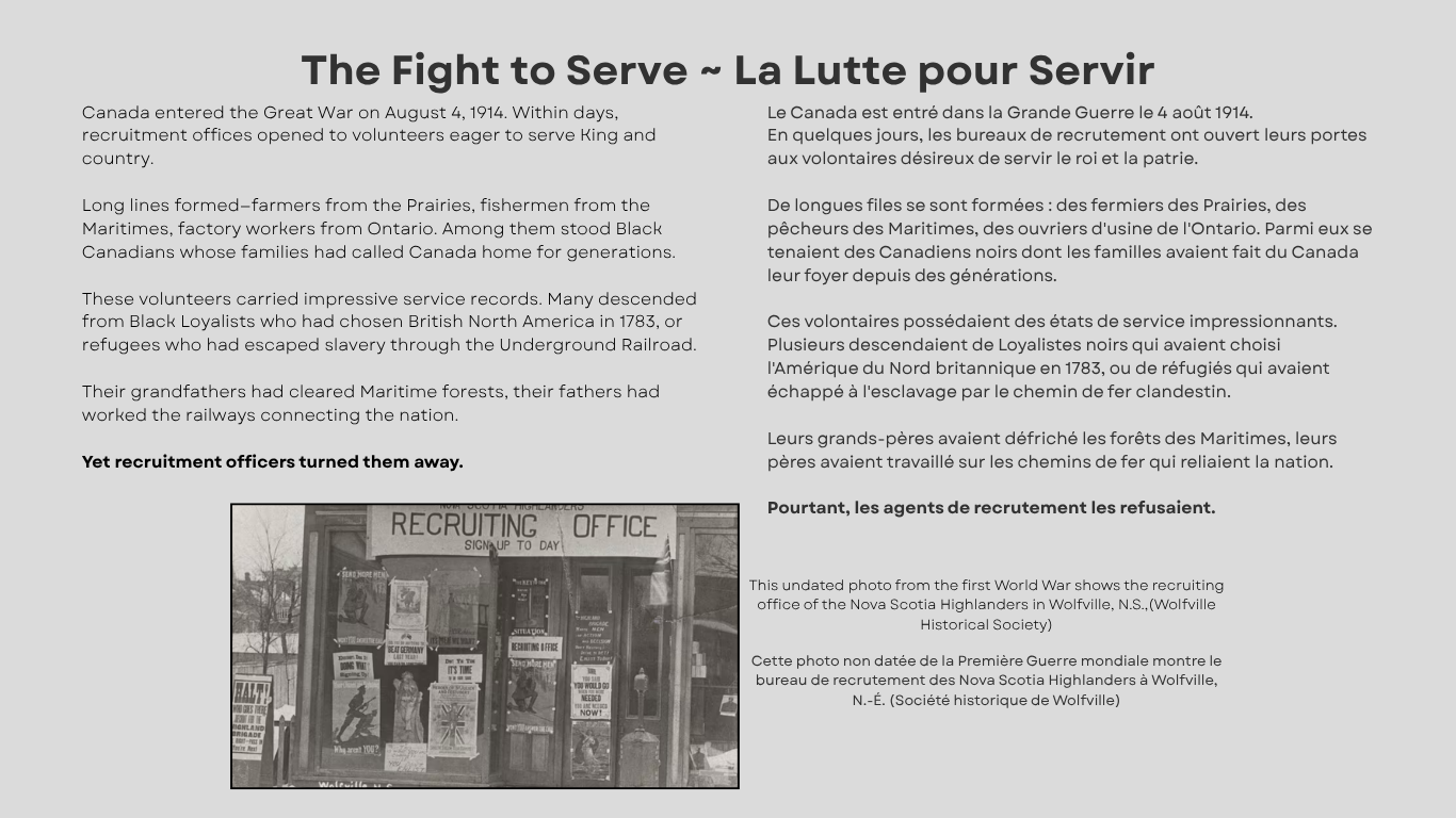 The Fight to Serve